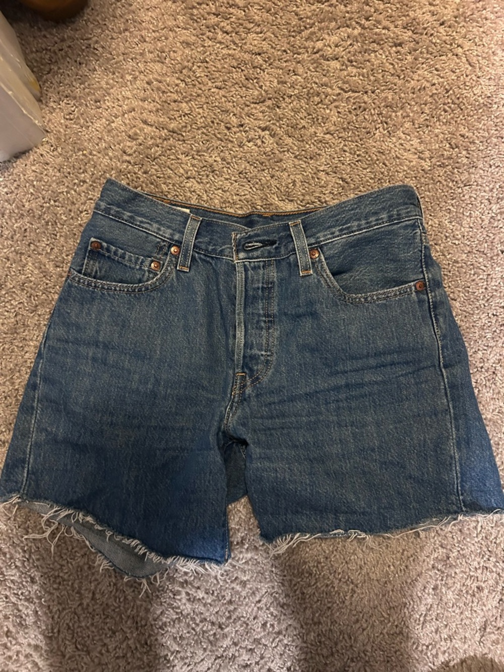 Levi's Vintage Blue Cutoff Jean Shorts